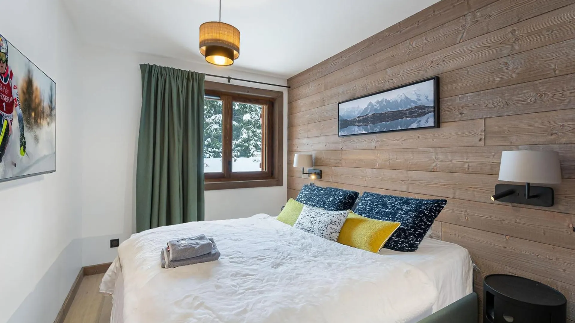 Appartement Neuf Avec Terrasse, 2 Chambres Pres Des Pistes, Sauna, Hammam, Salle De Sport, Parking - Fr-1-569-57 Megève Franciaország