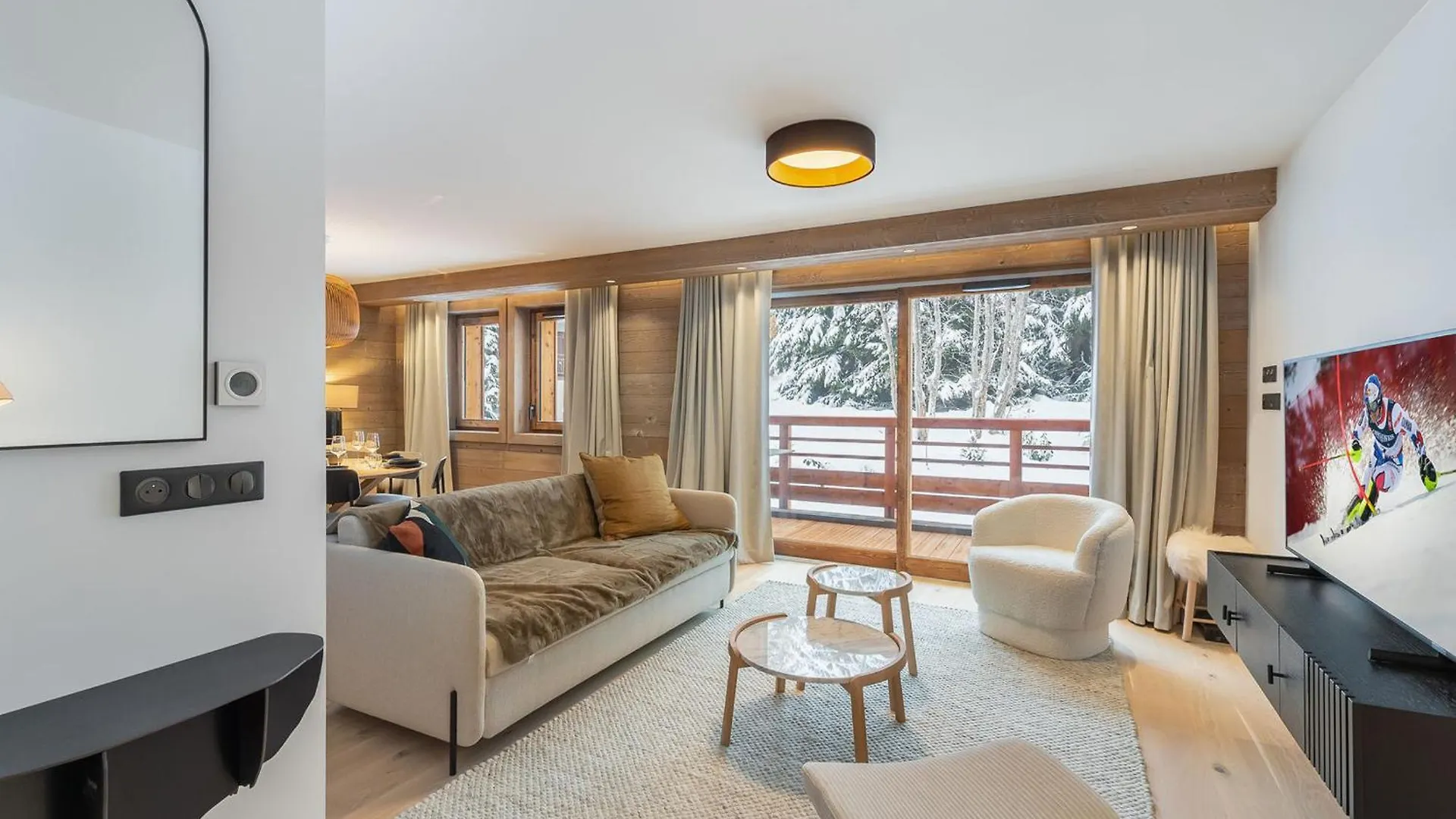 Appartement Neuf Avec Terrasse, 2 Chambres Pres Des Pistes, Sauna, Hammam, Salle De Sport, Parking - Fr-1-569-57 Megève 0*,